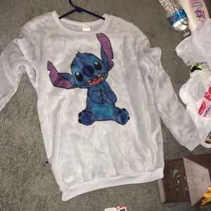 Long sleeve fuzzy shirt